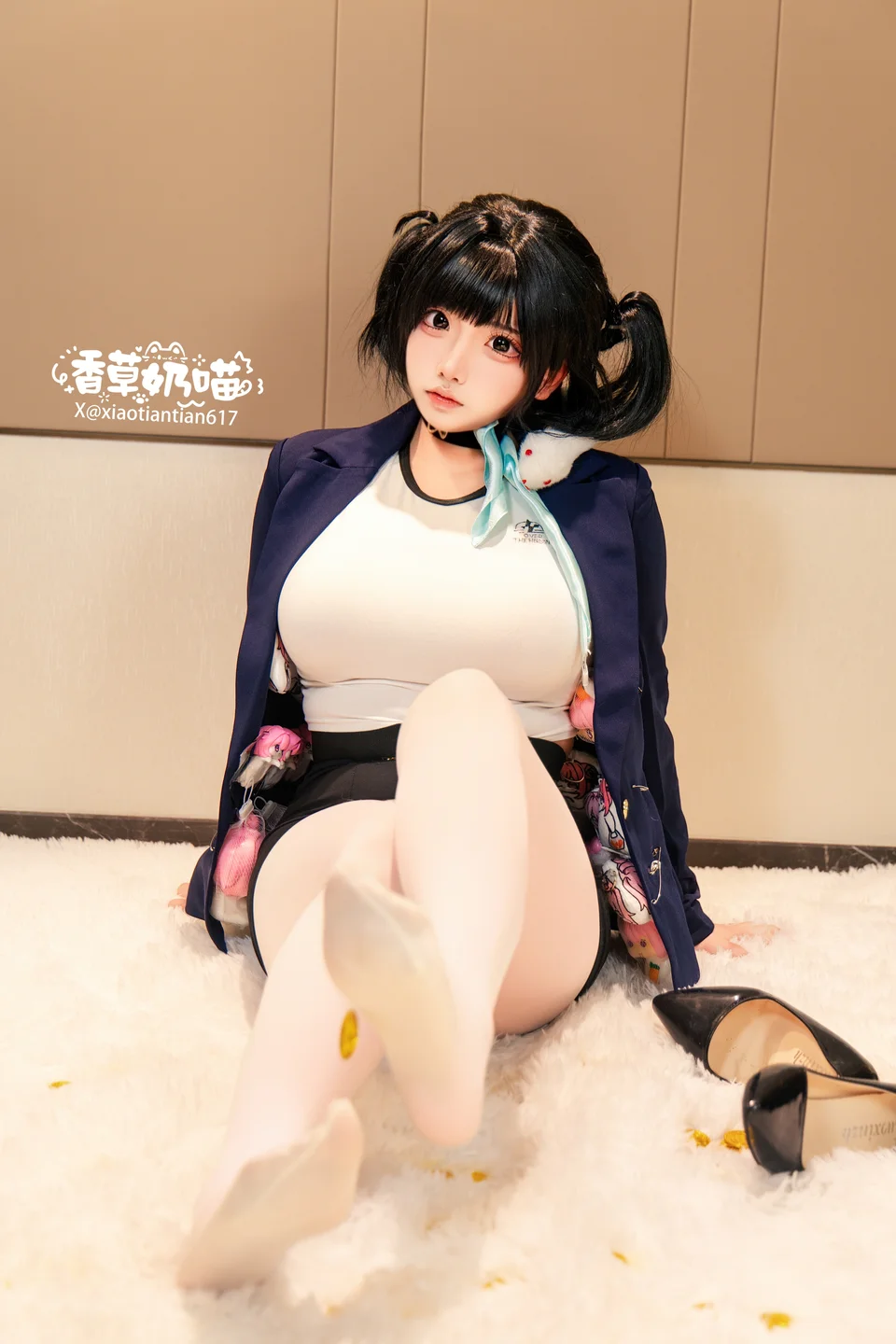 香草奶喵 - No.005 索拉 [136P,22V-2.36GB] tg@simisebaisi 【丝足阁】066.webp